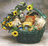 Sunflower Treats Gift Basket