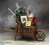 Whimsical Wheelbarrow of Goodies